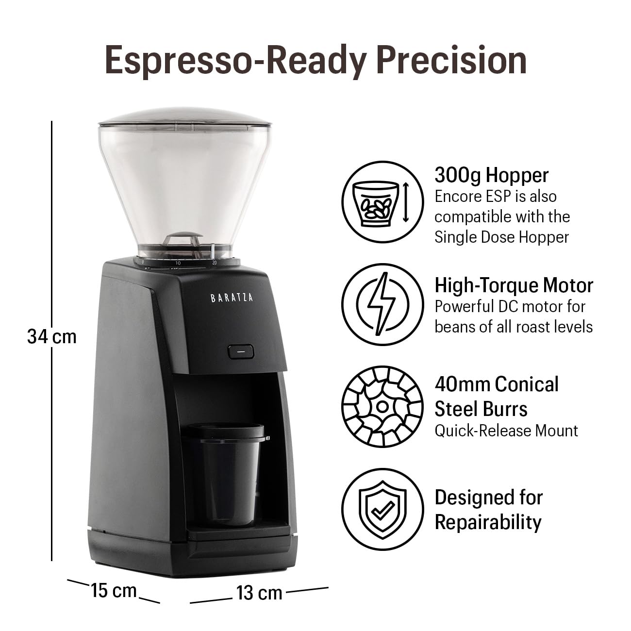 Baratza Encore ESP (Electric Burr Coffee Grinder)