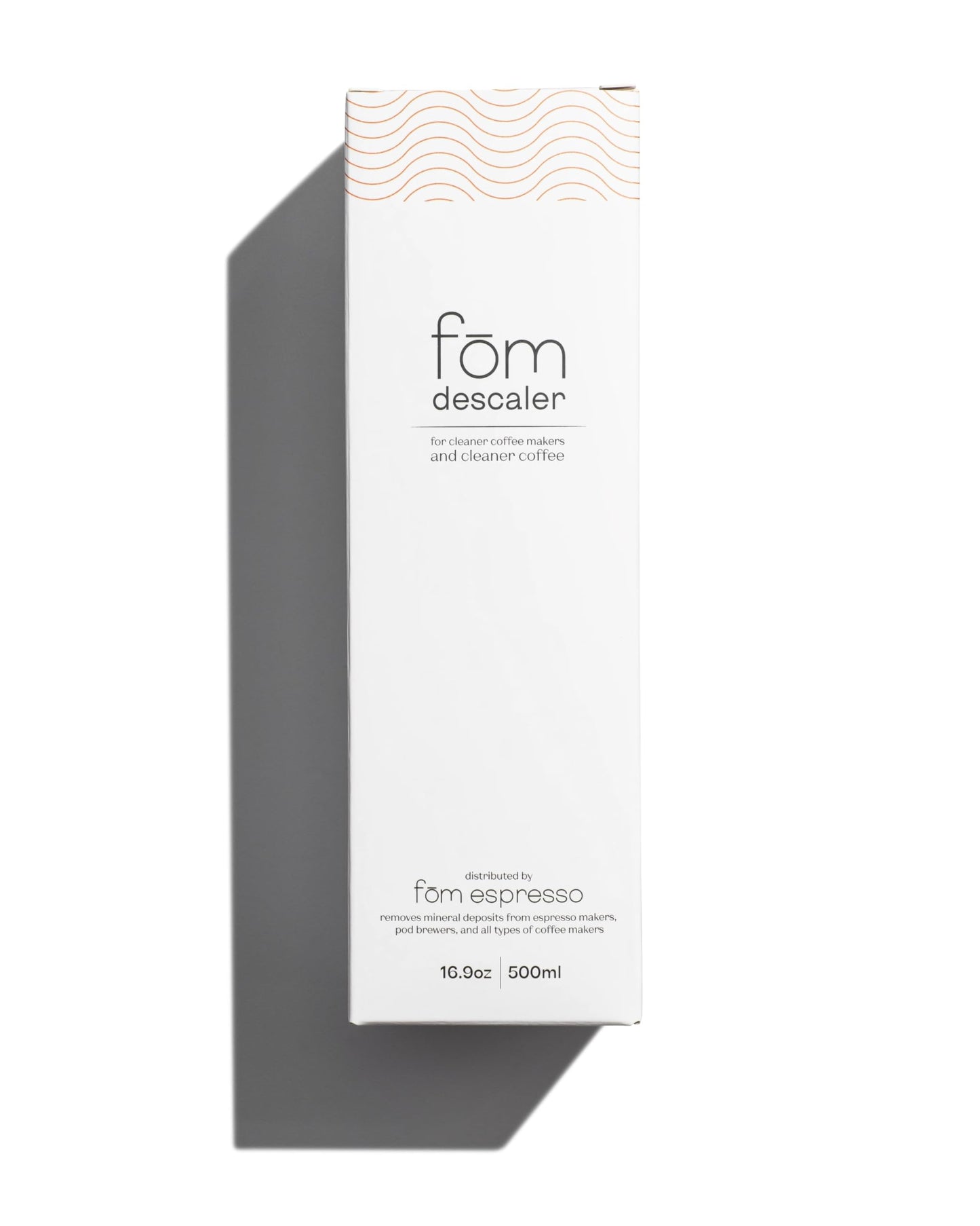 Fōm Espresso Liquid Descaler for Espresso Machines and All Types of Coffee Makers