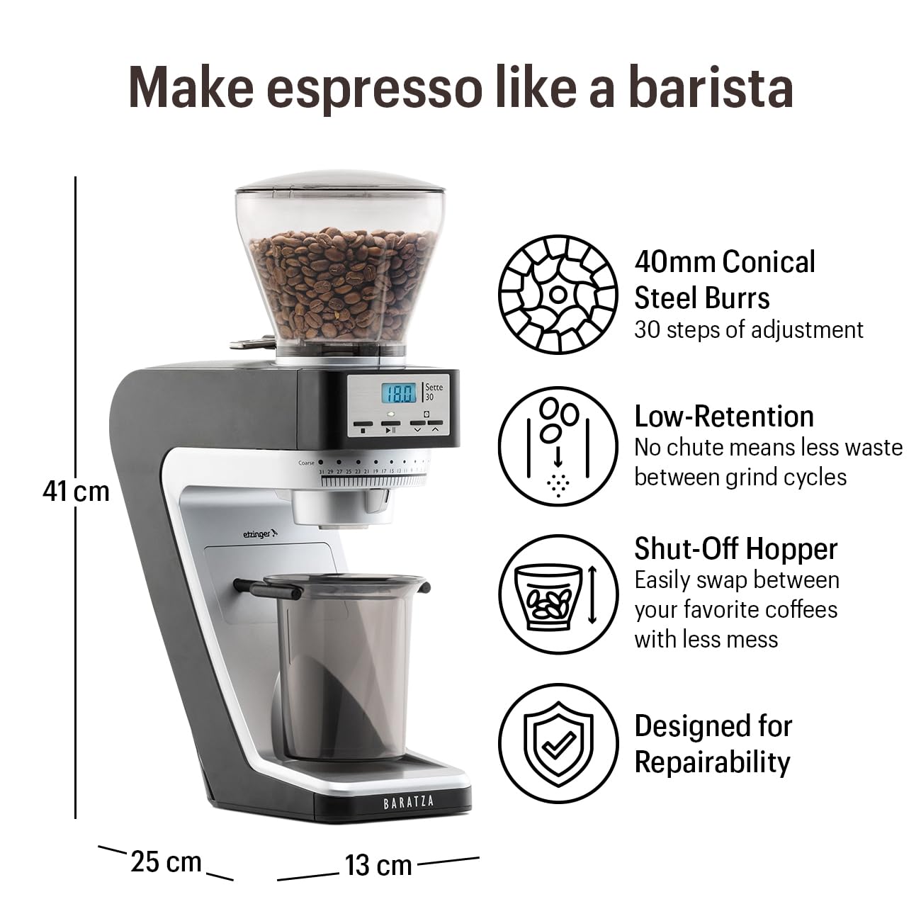 Baratza Sette 30 Conical Burr Grinder